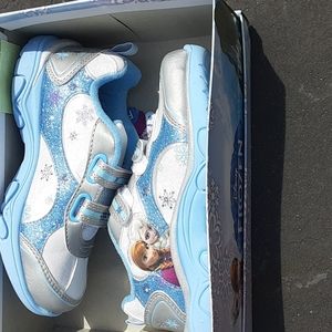 Disney Frozen size 12 girl Sneakers NEW